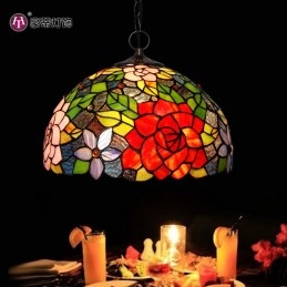 30 cm Rose Tiffany hanglamp...