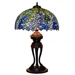 50 cm blauwe Tiffany...