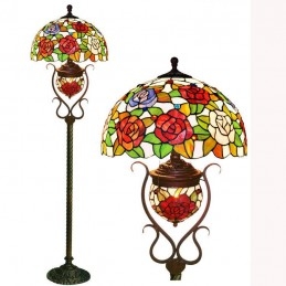 Rose Tiffany vloerlamp van...