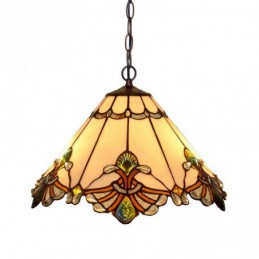 Retro Tiffany glas-in-lood...