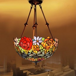 40 cm Rose Tiffany hanglamp...