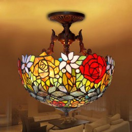 40 cm Rose Tiffany hanglamp...