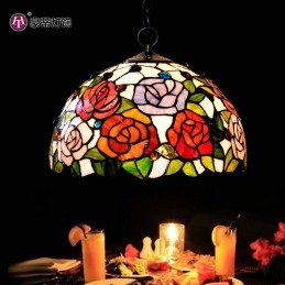 30 cm Rose Tiffany hanglamp...