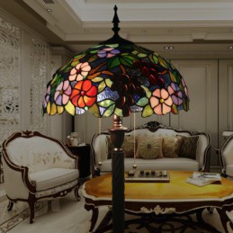 Europese Tiffany vloerlamp...