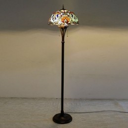 Tiffany-stijl staande lamp...