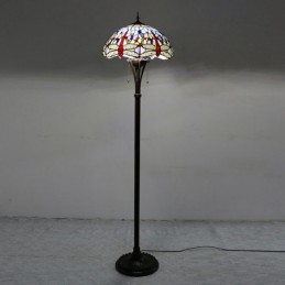 Tiffany-stijl staande lamp...