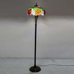 Tiffany-stijl staande lamp...