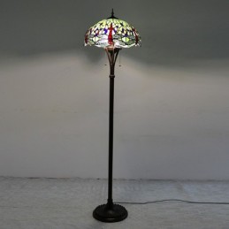 Tiffany-stijl staande lamp,...